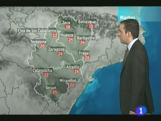 Noticias Aragón - El tiempo en Aragón - 15/05/12