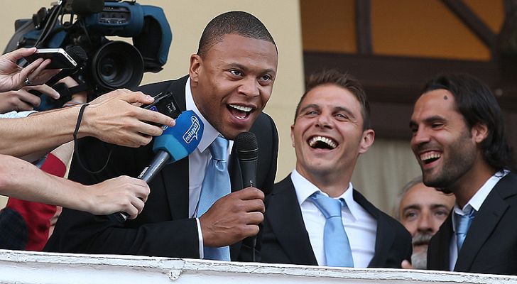 Telediario 1 - Málaga festeja su pase a Champions