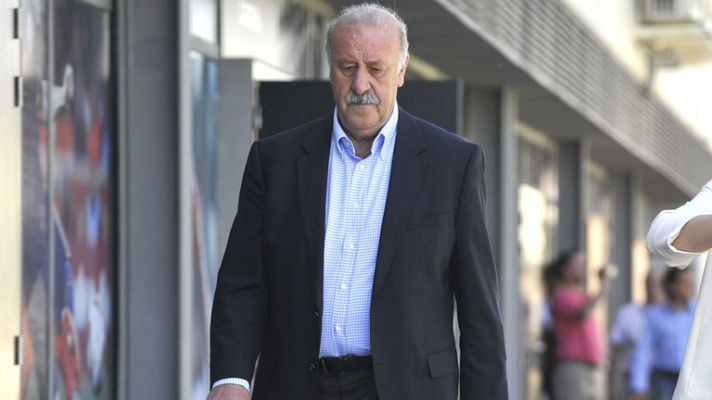 Telediario 1 - Del Bosque llama a cinco caras nuevas a la Selección