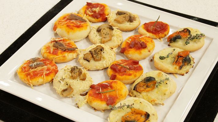 RTVE Cocina - Mini pizzas a los mil sabores