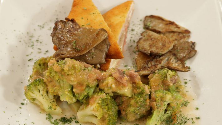 RTVE Cocina - San jacobos de pollo con brecol