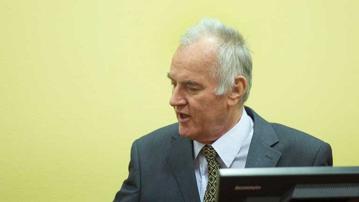 Telediario 1 - Juicio a Ratko Mladic