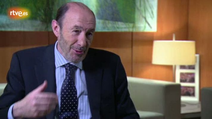 Crónicas - Rubalcaba sobre encuentros con ETA