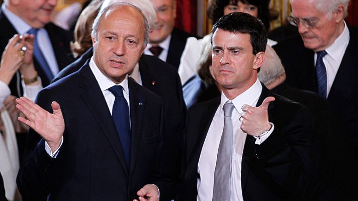 Telediario 1 - Composición del gobierno francés