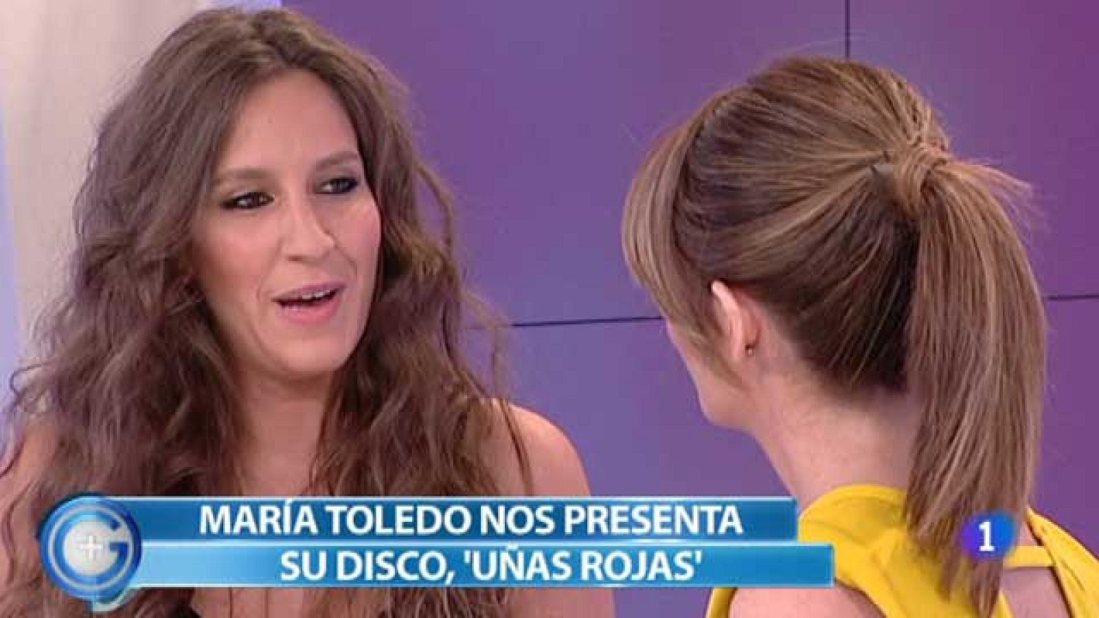 Más Gente - María Toledo presenta 'Uñas Rojas'