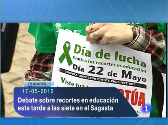 Informativo Telerioja - Telerioja en 2' - 17/05/12