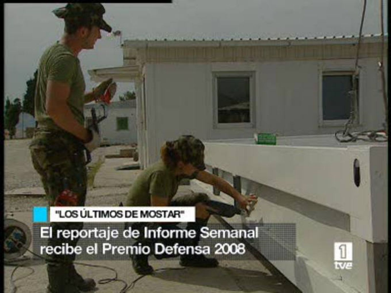 Informe Semanal premiado por 'Los últimos de Mostar'