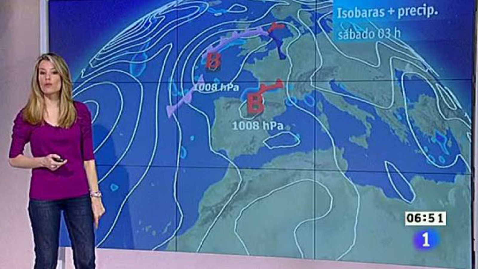 Descenso de las temperaturas y nubosidad con posibilidad de tormentas en el norte