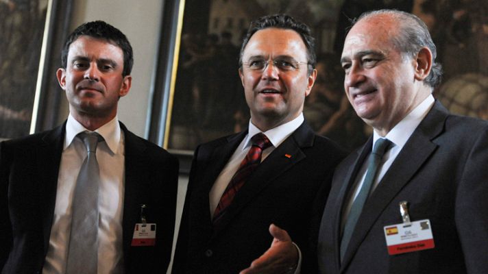 Telediario 1 - Colaboración entre España y Francia