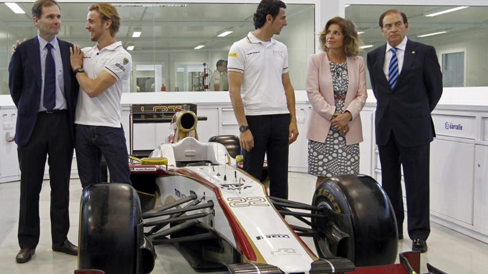 Fue el primer equipo español en la Fórmula 1, y desde ahora también es el primero con sede en España. Hablamos del equipo HRT, que ha inaugurado oficialmente su nueva sede, situada de forma permanente en la Caja Mágica.