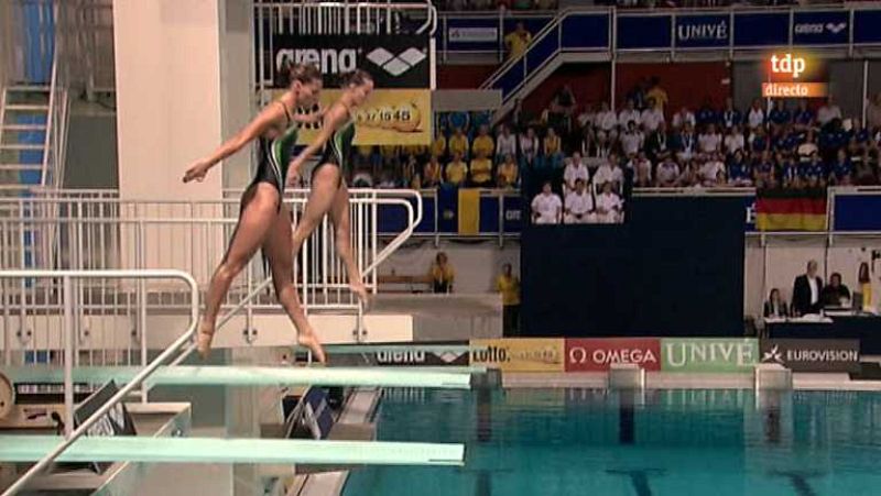 Natación - Cto. de Europa - Final saltos 3 M sincronizados femenino - Ver ahora