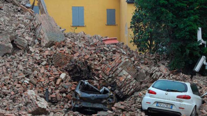 Telediario 1 - Terremoto en Italia