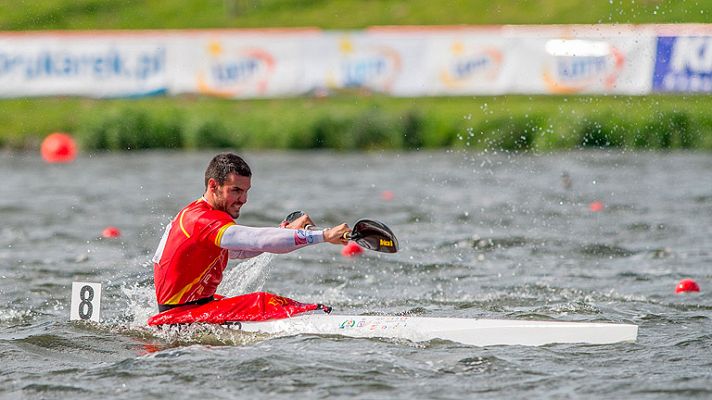 Telediario 1 - Plata de Craviotto en la Copa del Mundo de piragüismo