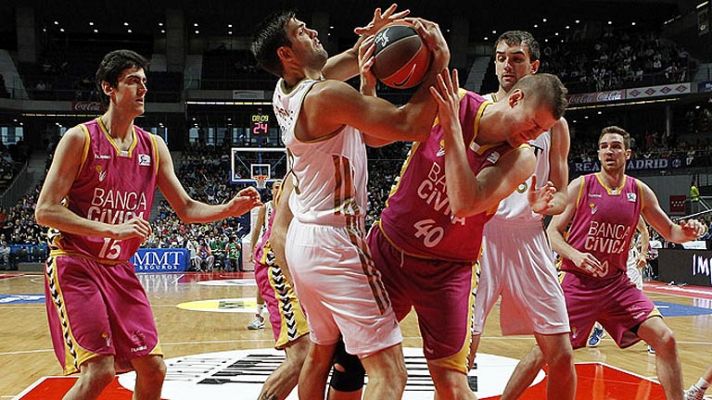 Baloncesto en RTVE - Real Madrid 82-68 Banca Cívica
