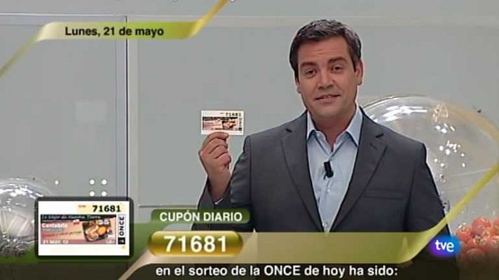 Sorteos ONCE - Sorteo ONCE - 21/05/12