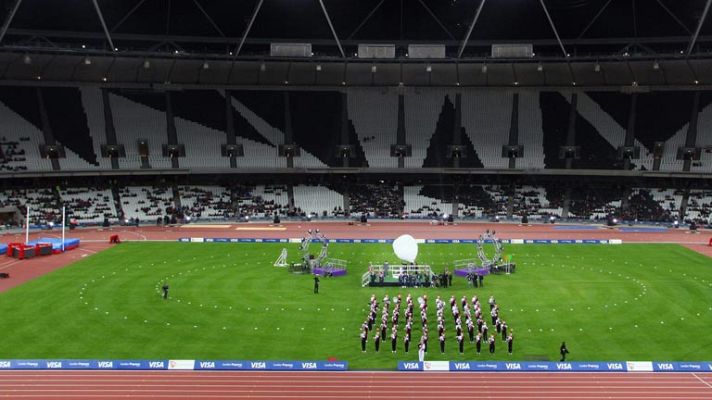 Telediario 1 - La pista de atletismo de Londres 2012 es zaragozana