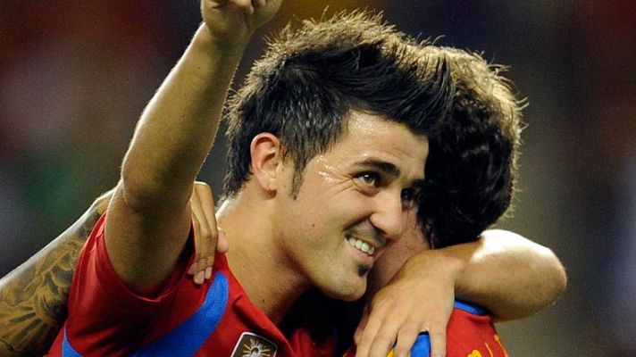 Telediario 1 - David Villa renuncia a estar en la Eurocopa