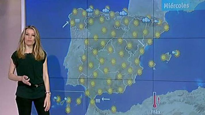 El tiempo - Cielos soleados con posibilidad de nubes bajas y altas temperaturas