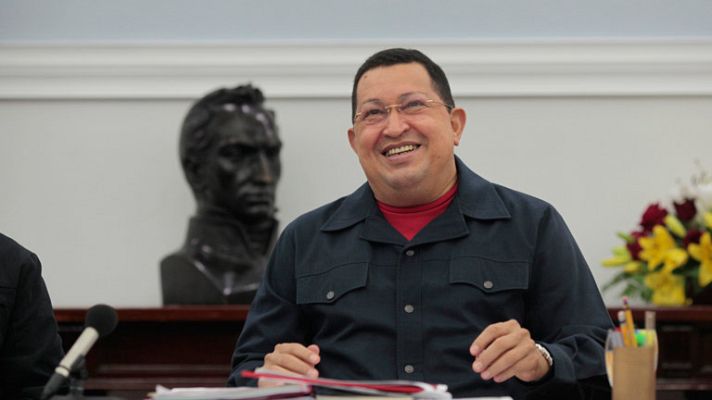 Telediario 1 - Hugo Chávez reaparece en televisión y reitera que será candidato a la reelección