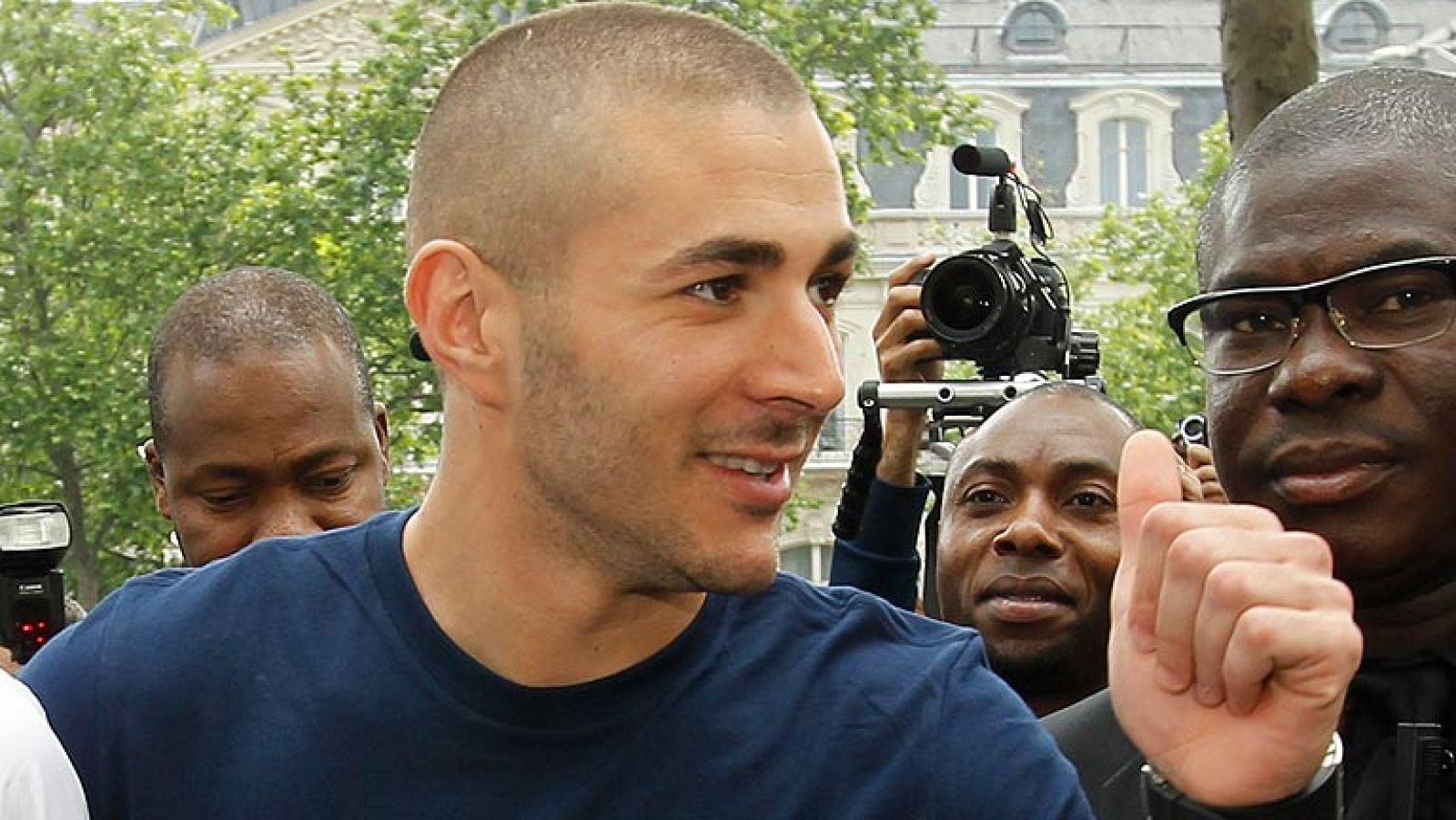 Cristiano y Benzema, felices con la ampliación a Mourinho