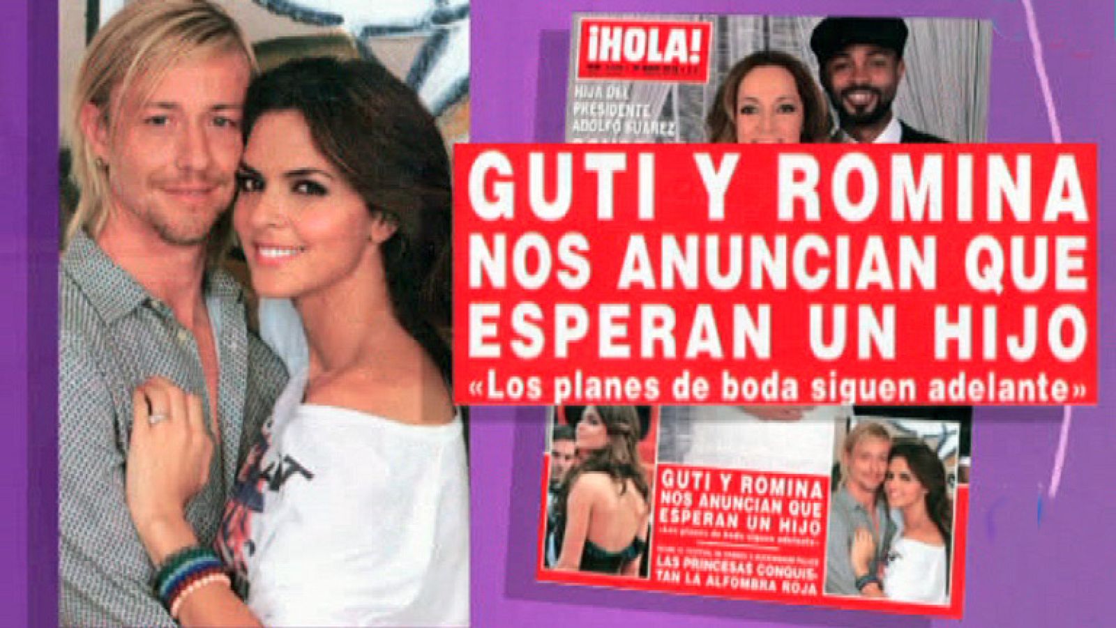 La Mañana de La 1 - Guti y Romina Bellucsio esperan su primer hijo