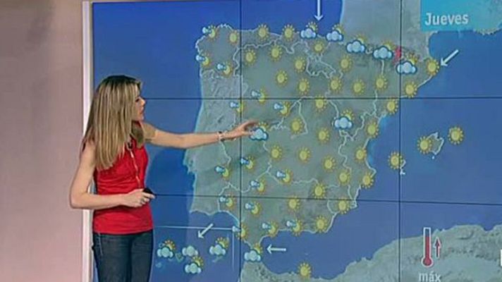El tiempo - Predominio de cielos despejados y altas temperaturas