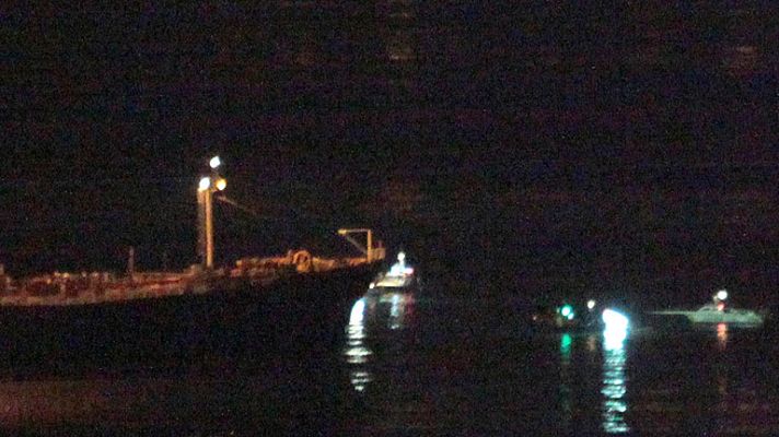 Telediario 1 - Patrulleras gibraltareñas y la Guardia Civil se enfrentan en la Bahía de Algeciras