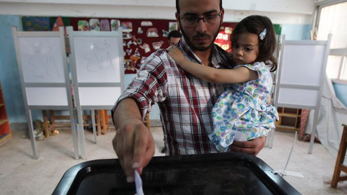 Telediario 1 - Egipto vuelve a las urnas en la segunda jornada de las elecciones presidenciales