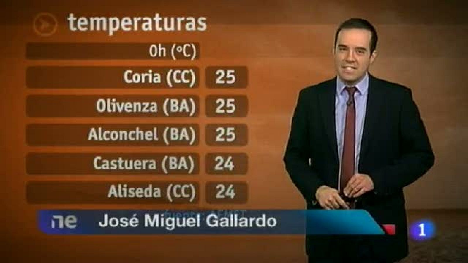 El tiempo en Extremadura - 24/05/12 | Ver