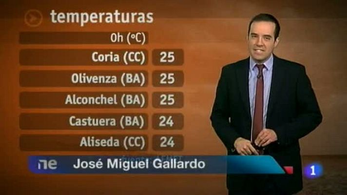 Noticias de Extremadura - El tiempo en Extremadura - 24/05/12