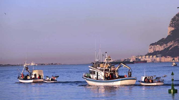Telediario 1 - Incidente en Gibraltar