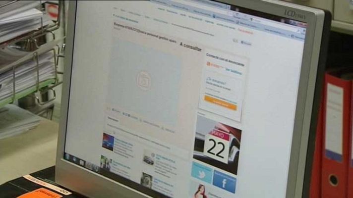 Telediario 1 - Falsas ofertas de empleo