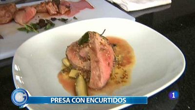 M�s Gente - M�s Cocina - Presa ib�rica con encurtidos