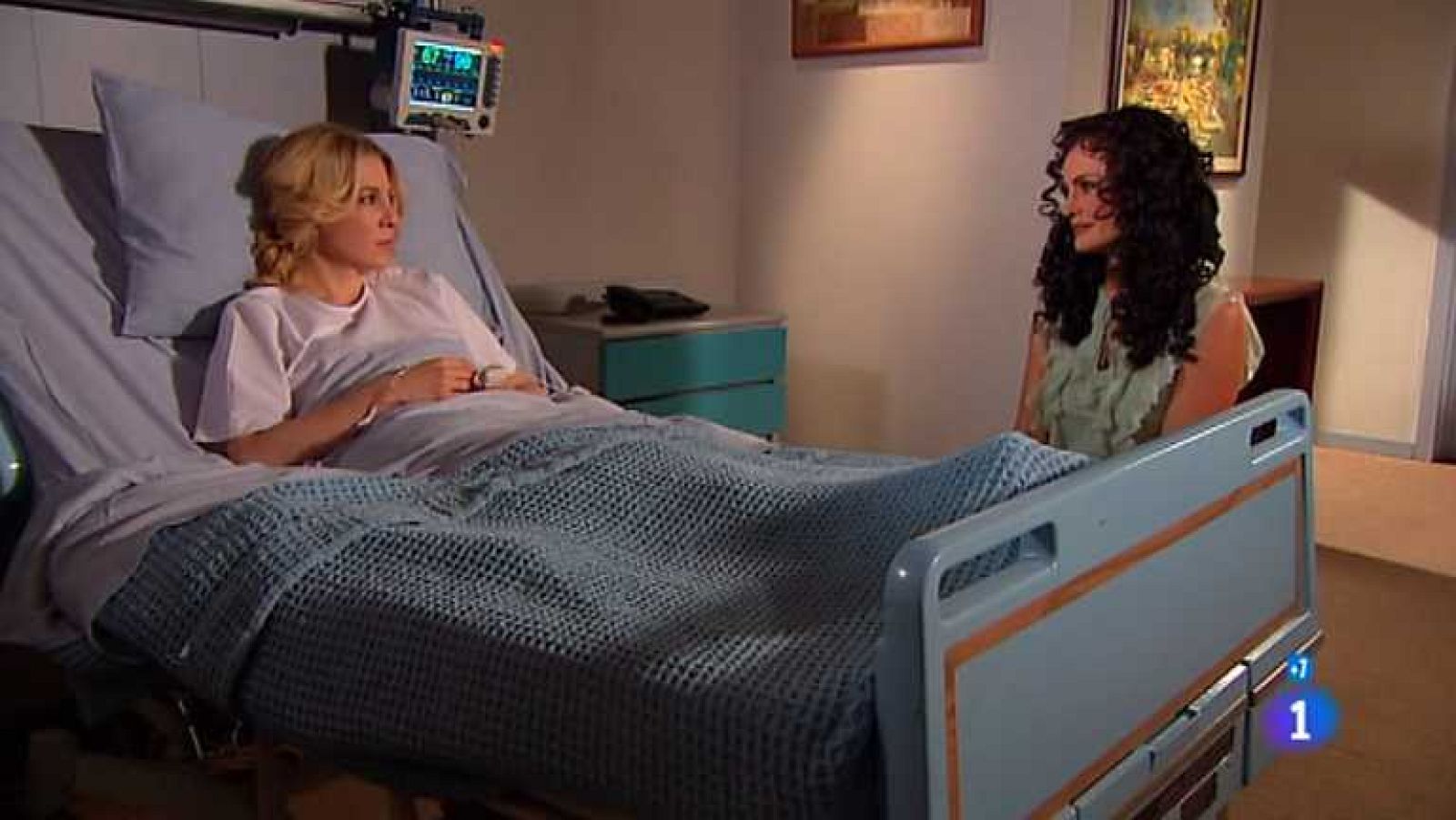 Cielo rojo - Capítulo 94 - Por confusión, Nata y Jesús intercambian sus teléfonos móviles. Cuando Nata recibe una llamada de Dña. Loreto, empieza a atar cabos - Ver ahora