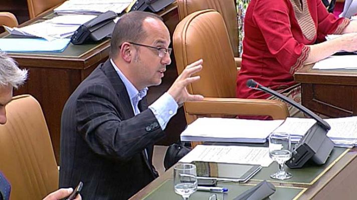 Telediario 1 - Proyecto de ley de reforma laboral