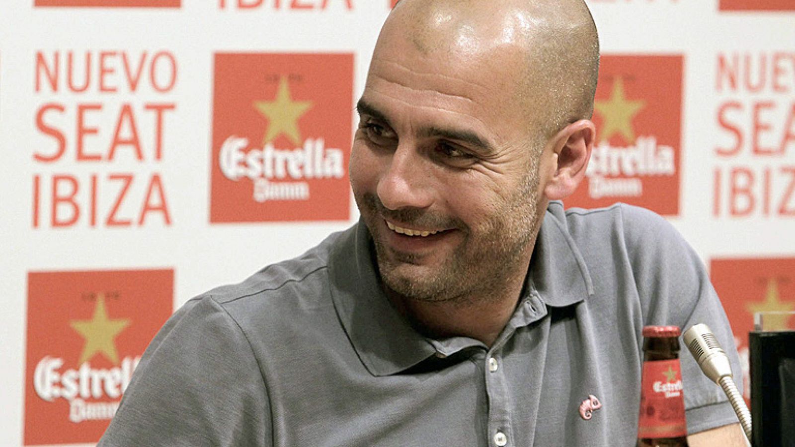 El entrenador del FC Barcelona, Josep Guardiola, habló en la  previa a la gran final de la Copa del Rey que enfrentará al conjunto  culé frente al Athletic Club en el estadio Vicente Calderón, un  encuentro para el que los blaugranas están "preparado