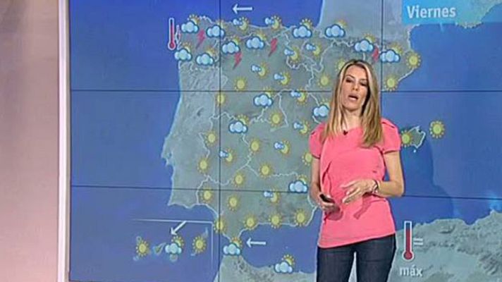 El tiempo - Cielos cubiertos en el norte con posibilidad de tormentas