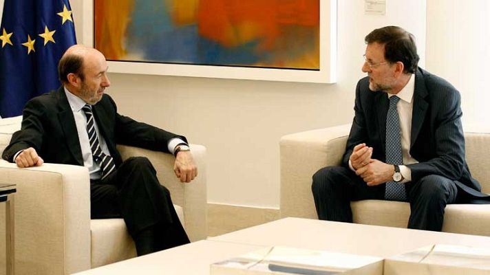 Telediario 1 - Tarde de encuentros en La Moncloa