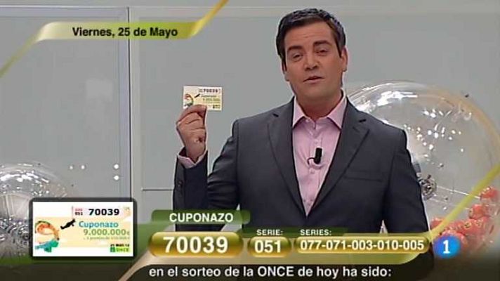 Sorteos ONCE - Sorteo ONCE - 25/05/12