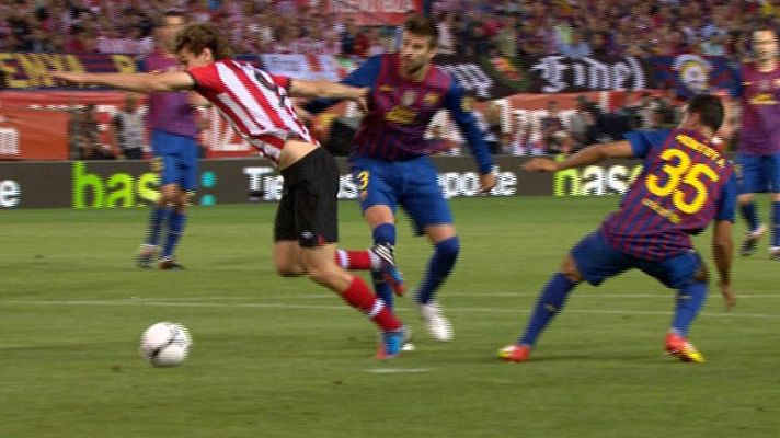 Copa del Rey - Fernández Borbalán no pita un penalti para el Athletic