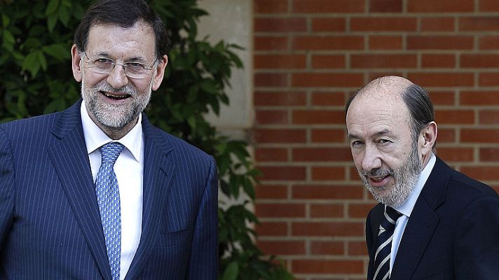 Informativo 24h - Reunión de Rajoy y Rubalcaba