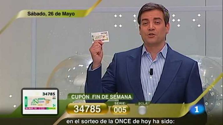 Sorteos ONCE - Sorteo ONCE - 26/05/12