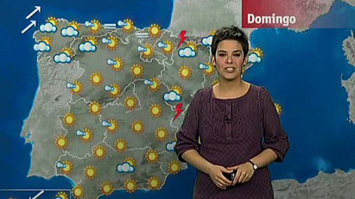 El tiempo - Lluvias fuertes en Pirineos