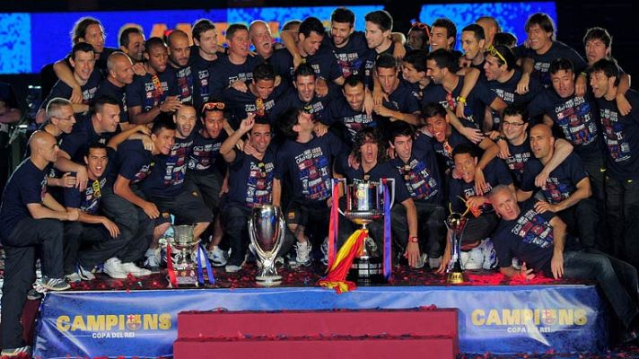 Informativo 24h - El Barça celebra la Copa del Rey