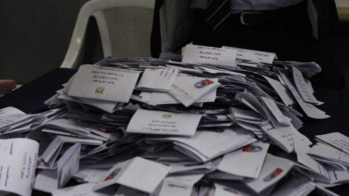 Telediario 1 - Elecciones presidenciales en Egipto