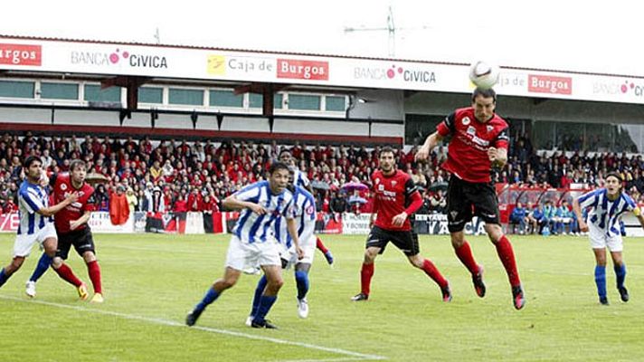 Telediario 1 - El Mirandés y el Castilla ascienden a la Liga Adelante