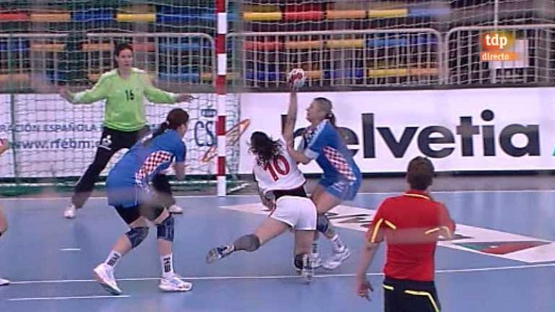 Balonmano - Preolímpico femenino: España - Croacia - 27/05/12 - Ver ahora