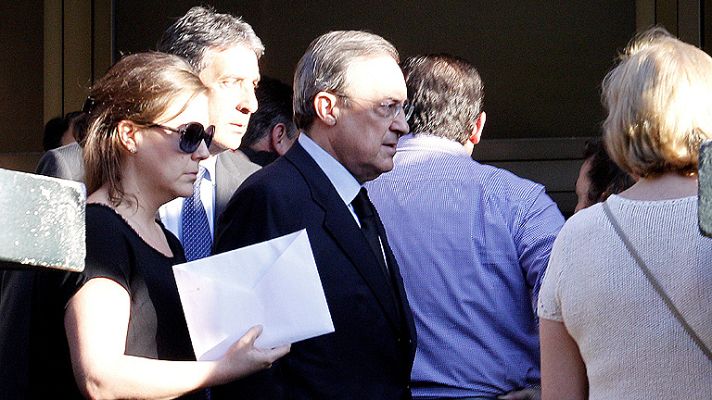 Telediario 1 - Florentino Pérez agradece el cariño recibido