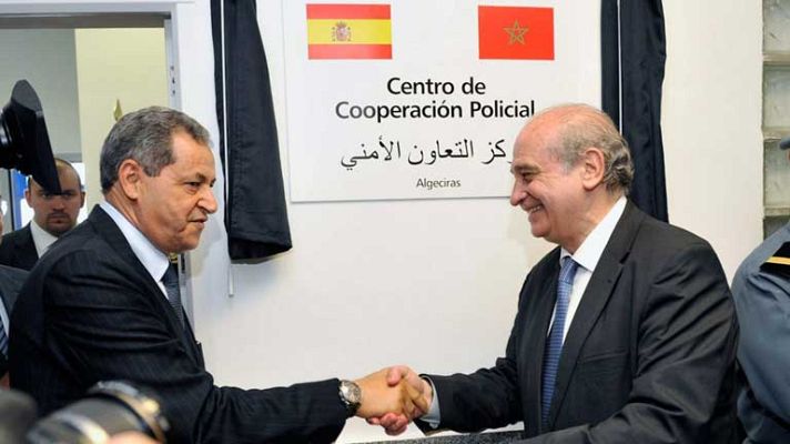 Telediario 1 - Comisarías conjuntas en Marruecos