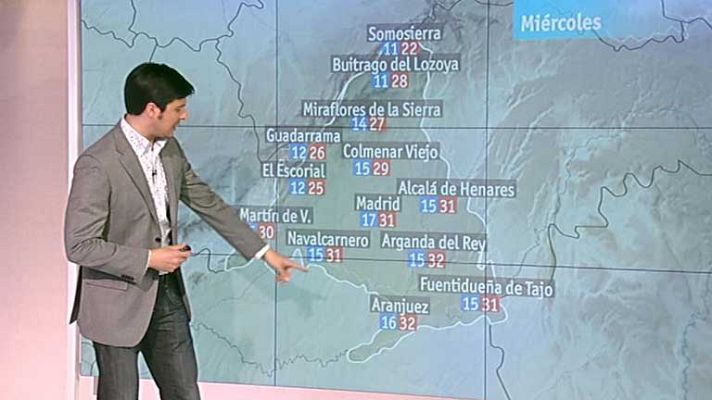 Informativo de Madrid - El tiempo en la Comunidad de Madrid - 29/05/12